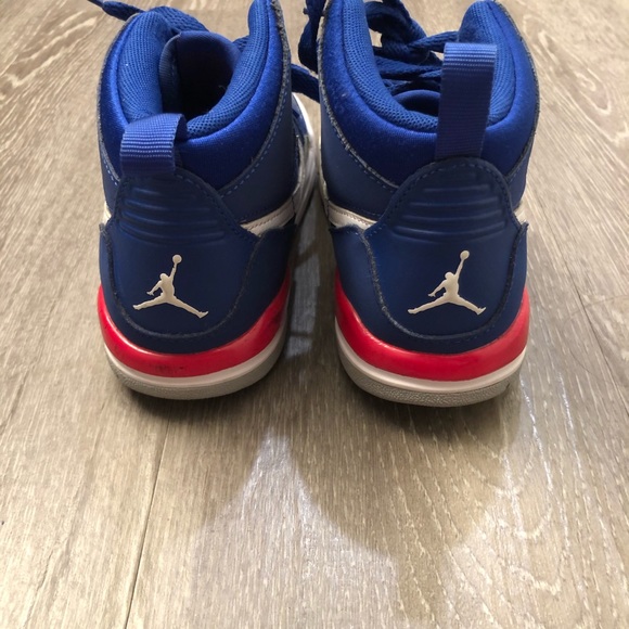 Nike Jordan Legacy 312 PS Royal Blue Cement 12C - Picture 5 of 9
